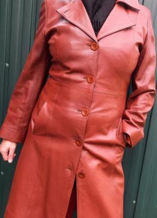 Плащ шкіра натур, 46