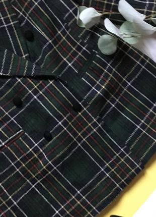 Ретро винтажный пиджак жакет прямого кроя casanova 42/xl2 фото