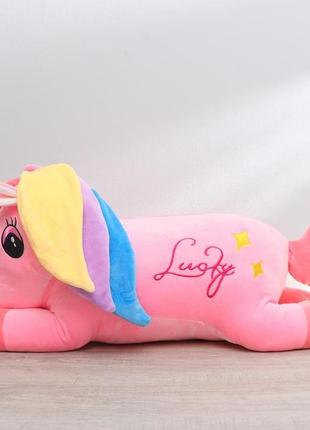 Детская игрушка - плед единорог. 3в1. размер игрушки 53 см. плед размер 100*150см