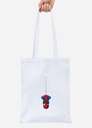Эко сумка шопер lite человек-паук (spider man) (92102-1494) белая