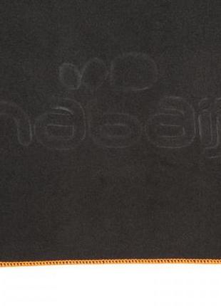 Полотенце из микрофибры nabaiji (42 х 55 см) для бассейна (и других видов спорта) черное2 фото
