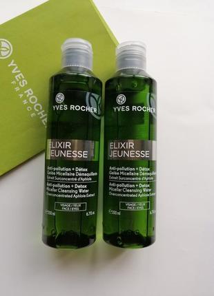 Міцелярна вода детокс elixir jeunesse ів роше yves rocher1 фото