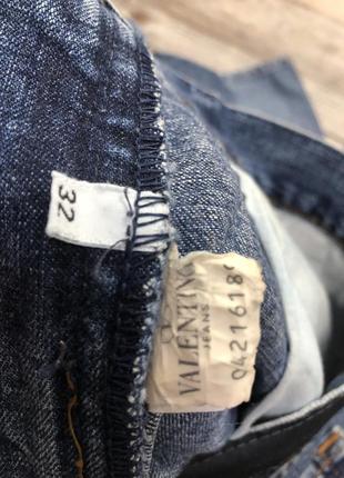 Джинси штани valentino jeans w36 l32 чоловічі7 фото