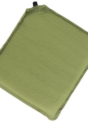 Тактическия самонадувная подушка mil-tec 345 х 310 х 30мм олива (14416501)