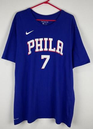 Баскетбольна футболка nike philadelphia fultz