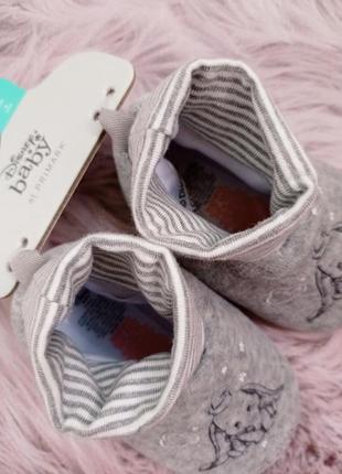 Нові тапули пінетки тапочки черевичкі серії слоненя джамбо бренду primark6 фото