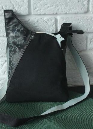 Radley крутізна сумочка натуральна шкіра+текстиль