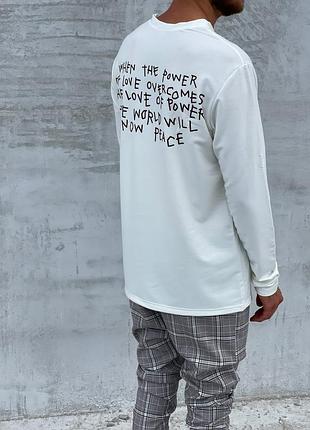 Лонг світшот ⬜