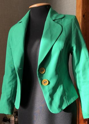 Зелёный пиджак1 фото