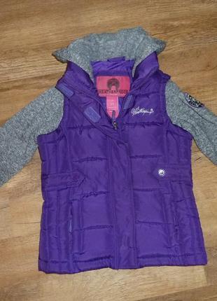 Weatherproof куртка на девочку 5-6 лет в идеале1 фото