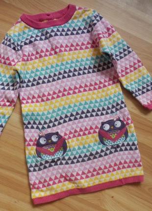 Фірмова тепла туніка светр tu малятку 1-1,5 -2 роки стан відмінний