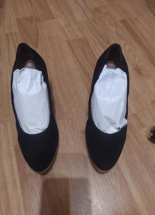 Туфлі замшеві 37 р.