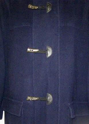 Мужское шерстяное пальто дафлкот6 фото
