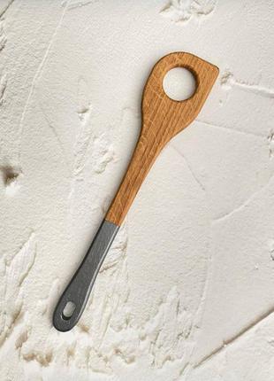 Кухонна лопатка для ризото з масиву дуба/кухонна лопатка/дерев'яна/графіт/esthetics — 392 фото