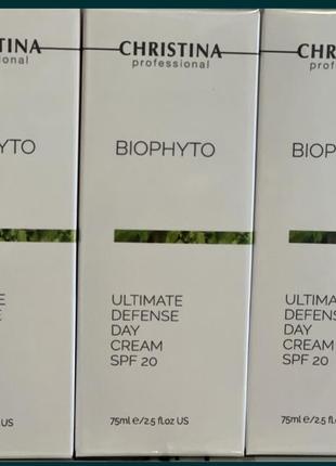 Денний кремchristina bio phyto ultimate defense day cream spf 202 фото