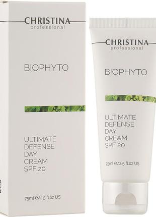 Денний кремchristina bio phyto ultimate defense day cream spf 201 фото