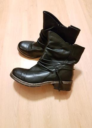 Шкіряні черевики clarks volara dina black