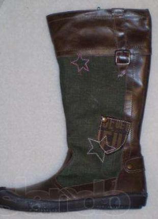 Продам нові чоботи виробництва італія, розмір 38, устілка 25 див.