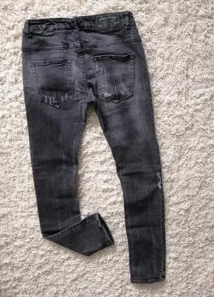 Стильні чоловічі рвані джинси zara 40 (31) в прекрасному стані4 фото