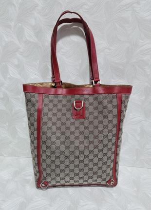 Сумка шоппер в стилі gucci
