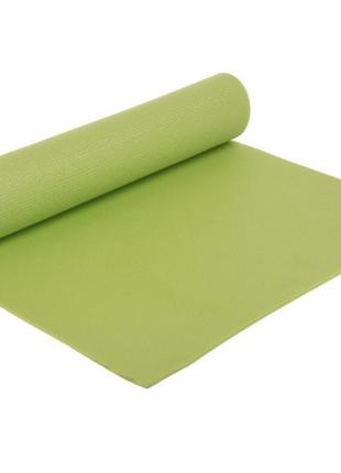 Коврик для фитнеса 5 мм зеленый sp-planeta / коврик туристический каремат