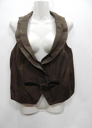 Жилет женский оригинальный на подкладке  ukr р.48-50, 019s (только в указанном размере, только 1 шт)