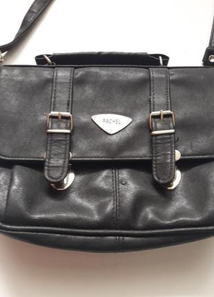 ❤ розпродаж ❤ чорна красива маленька зручна сумочка rachel3 фото