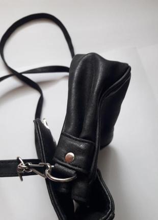 ❤ розпродаж ❤ чорна красива маленька зручна сумочка rachel5 фото