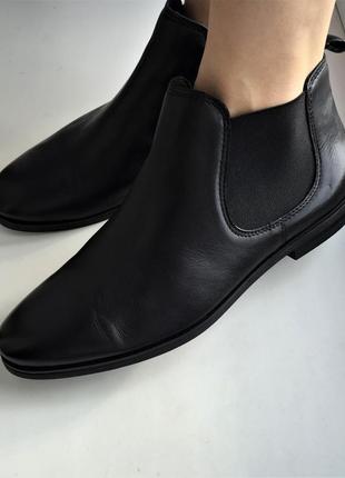 Шкіряні черевики  zanon & zago кожаные ботинки челси 41 р., натуральная кожа