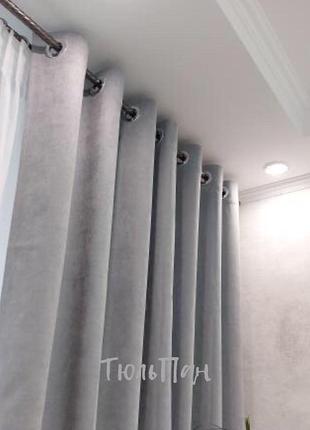 Пошиття штор на люверси