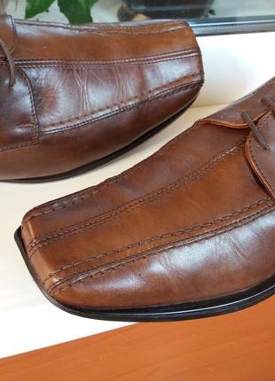 Комфортные легкие и прочные туфли " clarks " , англия! 44 р.4 фото