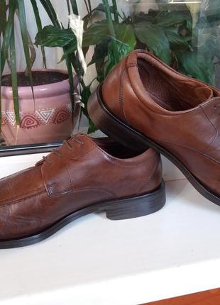 Комфортные легкие и прочные туфли " clarks " , англия! 44 р.2 фото