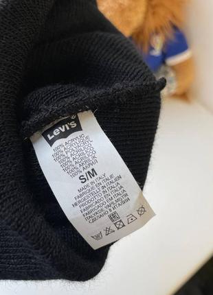 Нова чоловіча шапка біні levis made in italy8 фото