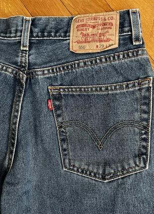 Джинси levi’s 550 relaxed fit