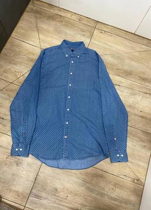 Мужская рубашка tommy hilfiger