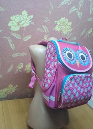 42*26 см каркасный рюкзак *совушка* с ортопедической спинкой