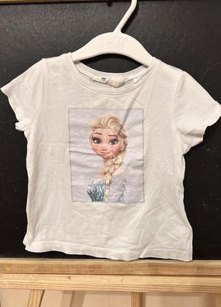 Футболка на дівчинку 1,5-2 роки hm