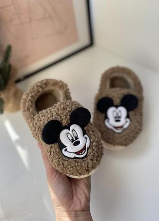 Теплі тапочки для дому, капці для дому, тапочки в садок