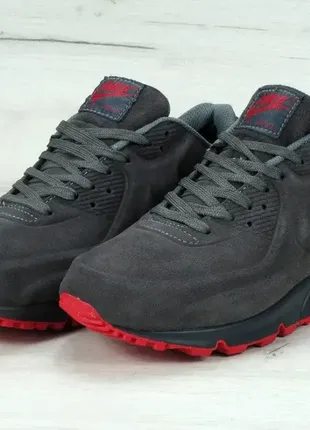 ❄️зимові чоловічі кросівки nike air max 90' vt tweed grey найк айр макс ❄️1 фото