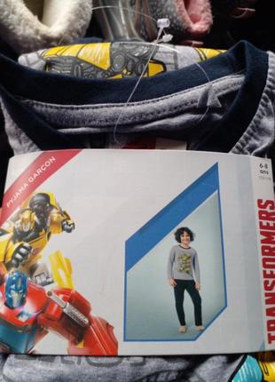 Піжама для хлопчика transformers hasbro