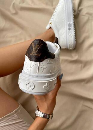 Кросівки louis vuitton lv time out sneakers white3 фото