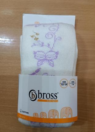 Колготки  демі для дівчинки 122-128 bross