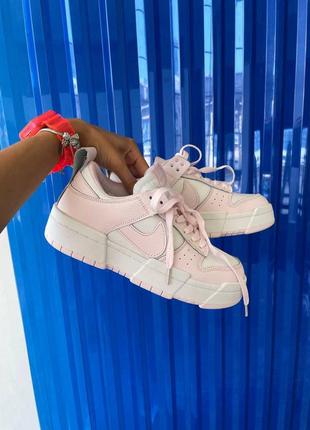 Жіночі кросівки  nike sb dunk disrupt “light pink”3 фото