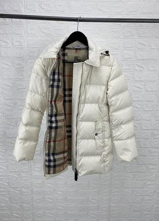 Жіночий пуховик burberry1 фото
