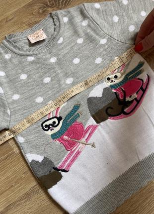 Кофта свитер детский 2 - 3 года р. 92 для девочки5 фото