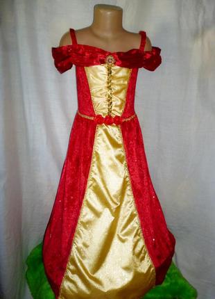 Платье, платье белль на 9-10 лет2 фото