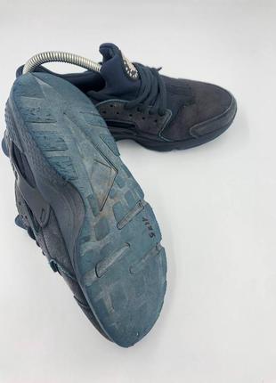 Кросівки темно-сині спортивні найк nike air huarache run кроссовки синие спортивные наик4 фото