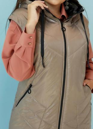 Стильные жилетки,безрукавки,батал,много расцветок.