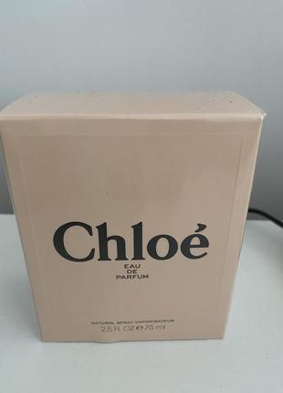 Духи оригинальная chloe 75 ml .куплены за границей.