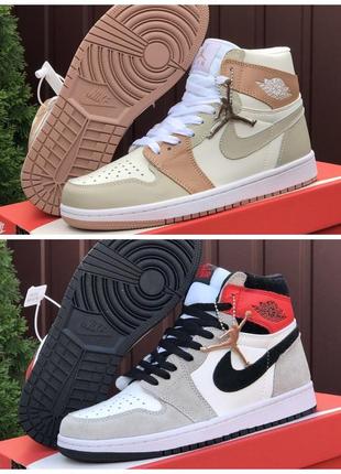 Підліткові високі кросівки nike air jordan 1 retro high og с унісекс